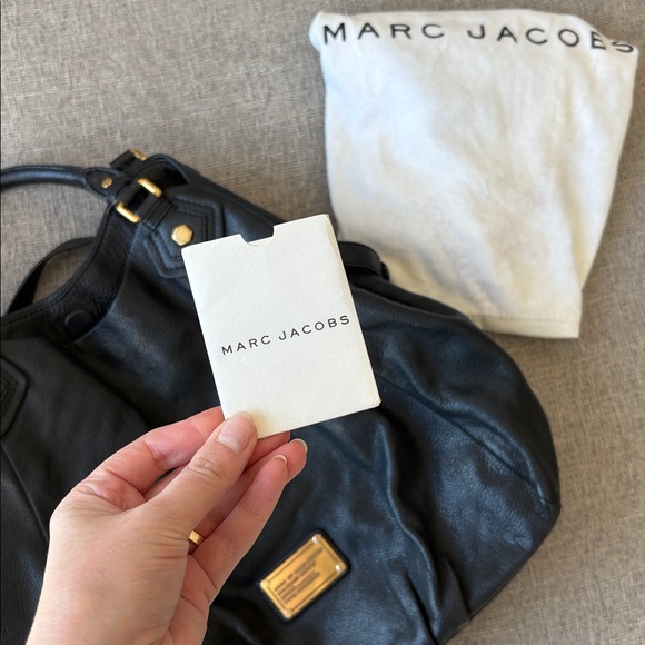 Marc by Marc Jacobs Classic Q Francesca Bag Black Leather - Picture 3 of 8